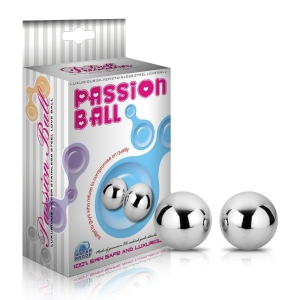 Металлические вагинальные шарики Passion Dual Balls