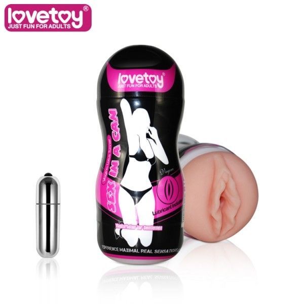 SEX IN A CAN-Мастурбатор с вибрацией Lovetoy