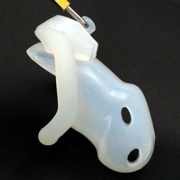 Устройство целомудрия из силикона JIZZ TRANSLUCENT