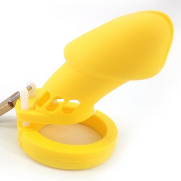 Устройство Мужское Целомудрие  CB-6000-Silicone Long Version