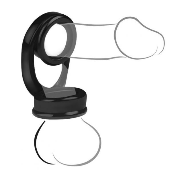 Male Dildo Scrotal Penis Rings Scrotum Binding Cock Ring