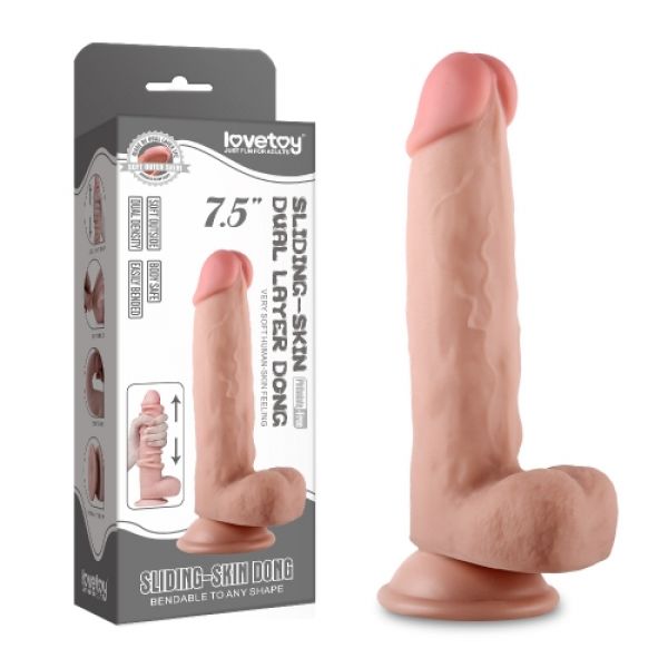 Sliding-Skin Dual Layer Dong 7.5 inch