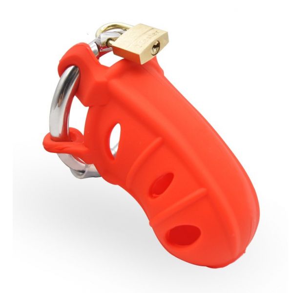 Male Silicone Chastity Cage