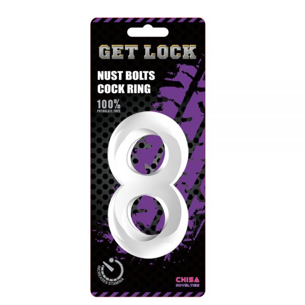 Duo Cock 8 Ball Ring