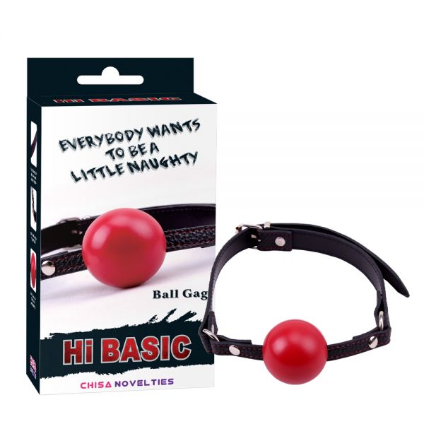Твердый шарик кляп Red Ball Gag