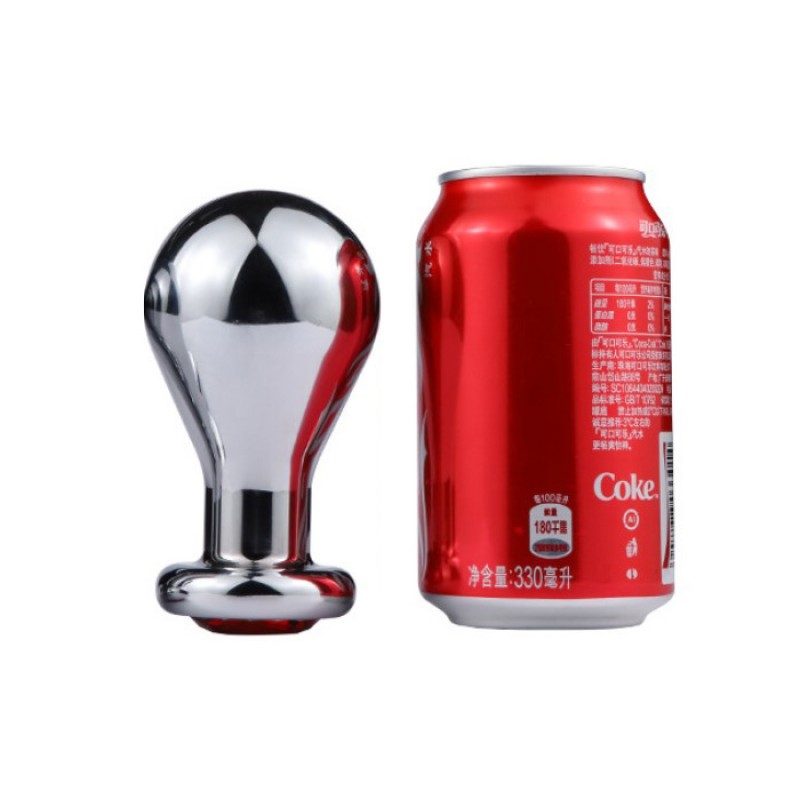 metal super large anal plug Large