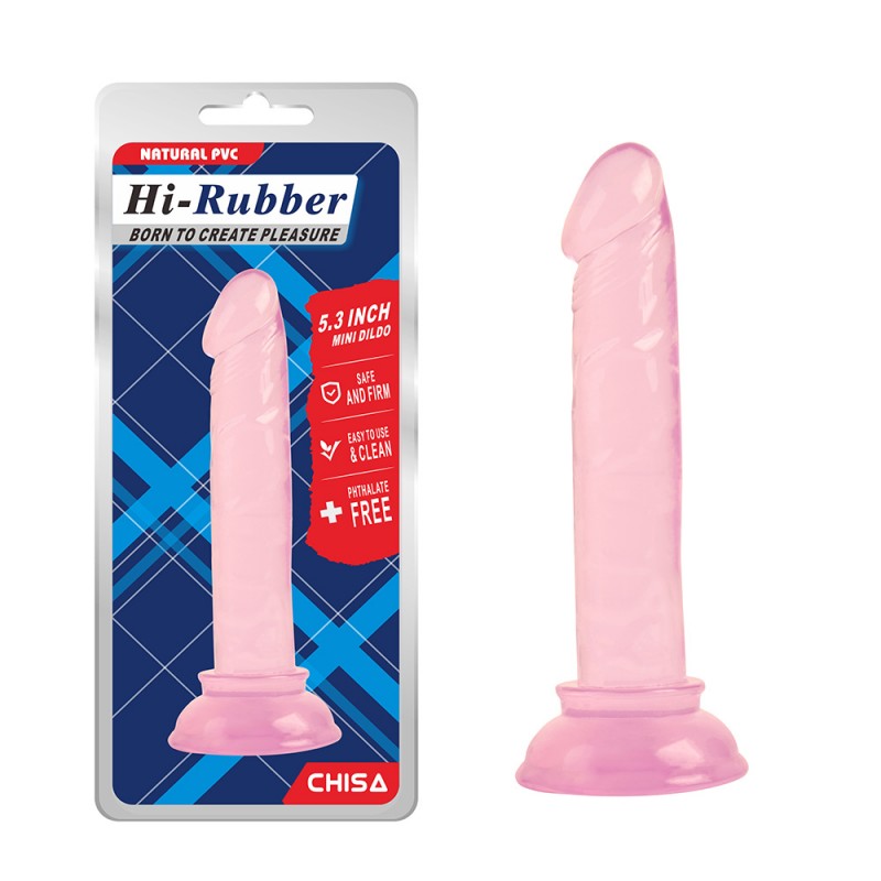 Розовый анальный стимулятор на присоске Mini Dildo